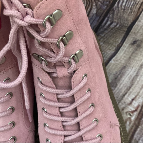 Pink Sam Edelman Lue Combat boots, size 7 - Picture 10 of 12